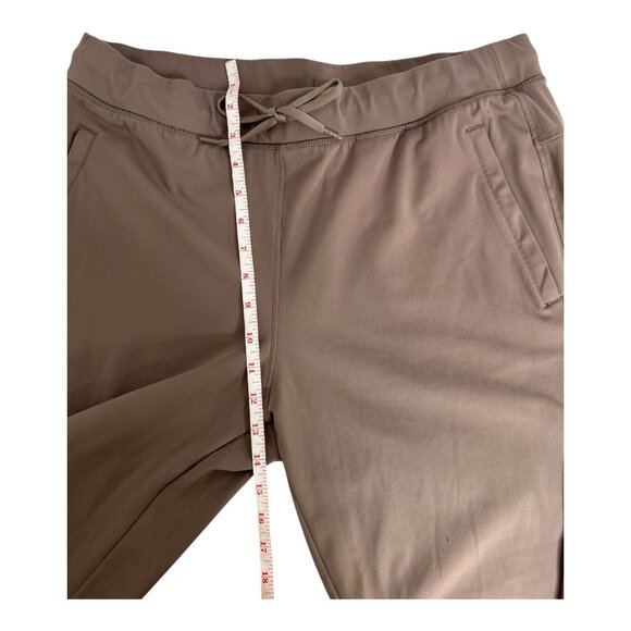 Yogalicious Lux Avenue Jogger Women's Size XL Butter Soft Taupe Zip Pockets - Picture 6 of 9